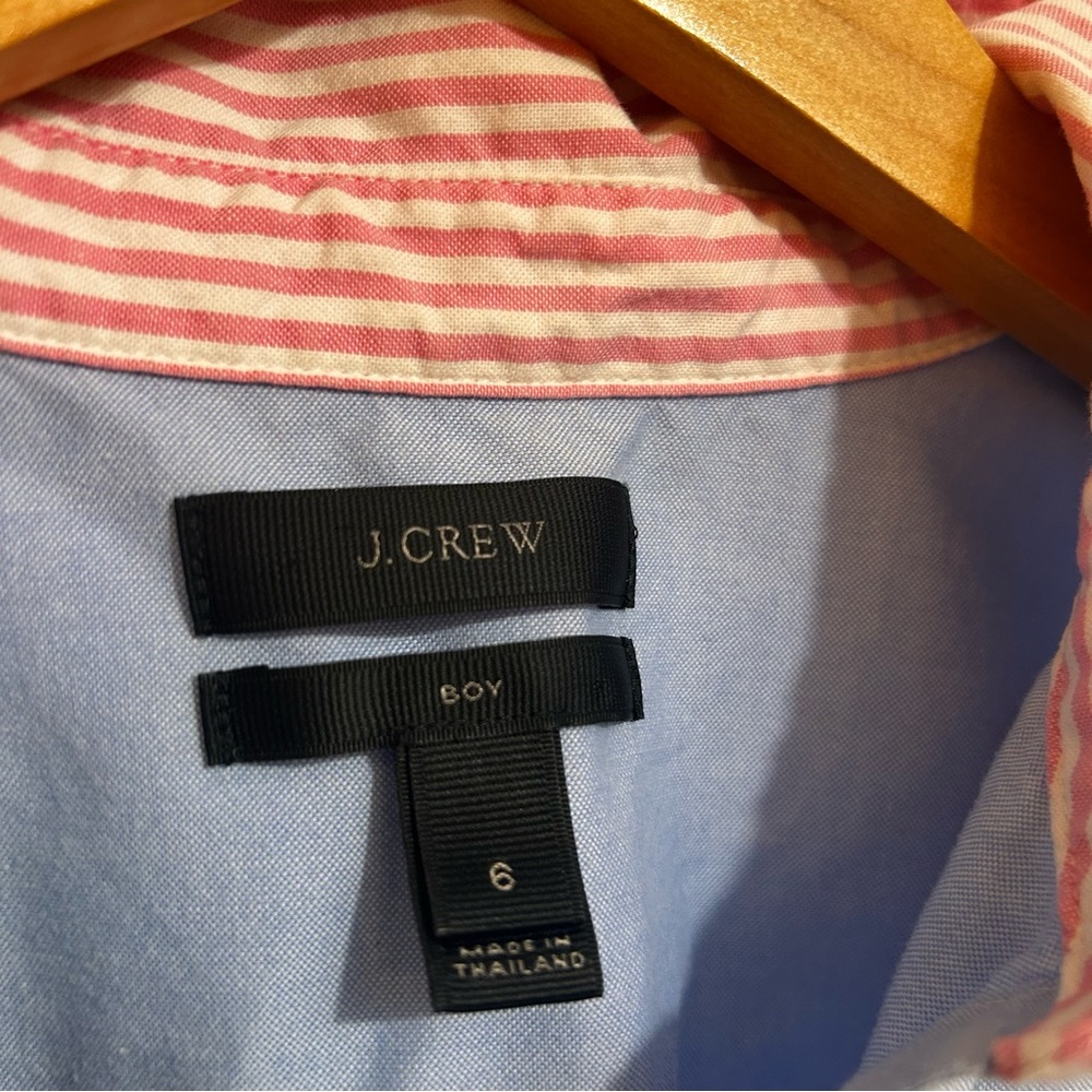 Jcrew multi colored stripe button down - image 2